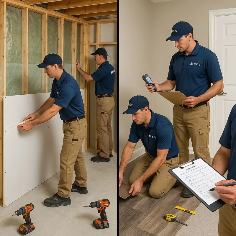 Repairs and Reconstruction process in Sneads, FL