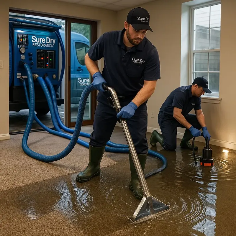 Water Extraction and Removal process in Sneads, FL